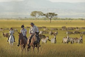 Horse riding safari in Kenya