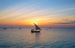 Sunset in Zanzibar, Tanzania